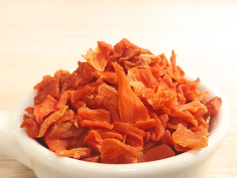 【搭嘴好食】即食沖泡乾燥紅蘿蔔丁 - 其他 - 新鮮食材 白色