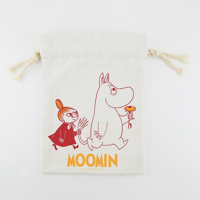 Moomin 噜噜 米 Authorization-Beam Pocket (Large) [Fart Bug] - อื่นๆ - ผ้าฝ้าย/ผ้าลินิน สีแดง