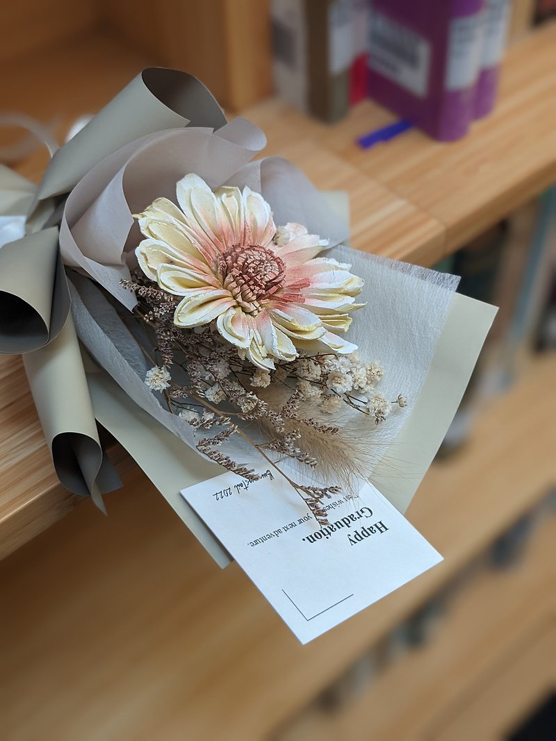 [Customized] Sola Little Sun Bouquet Diffuser/Small Bouquet/Photo Prop - Dried Flowers & Bouquets - Plants & Flowers Gray