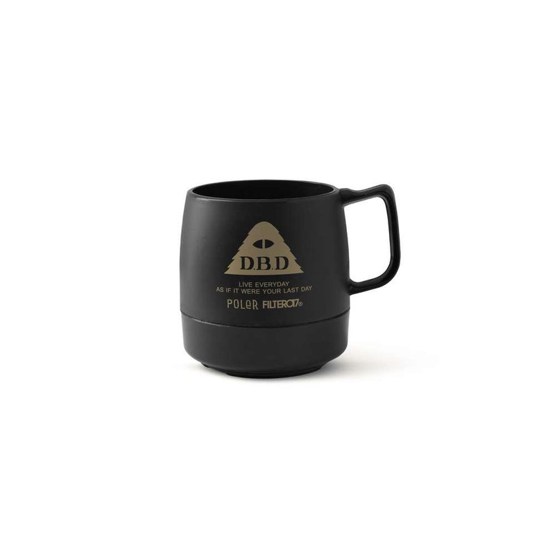 POLeR X Filter017 D.B.D Dinex Cup 可層疊戶外保溫提耳 / 黑 - 露營用品 - 其他材質 黑色