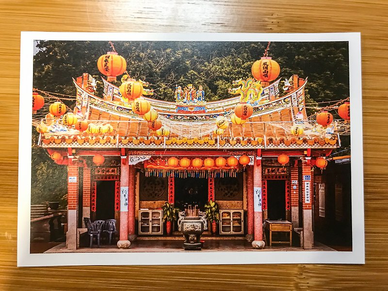 Temple series postcard - การ์ด/โปสการ์ด - กระดาษ หลากหลายสี