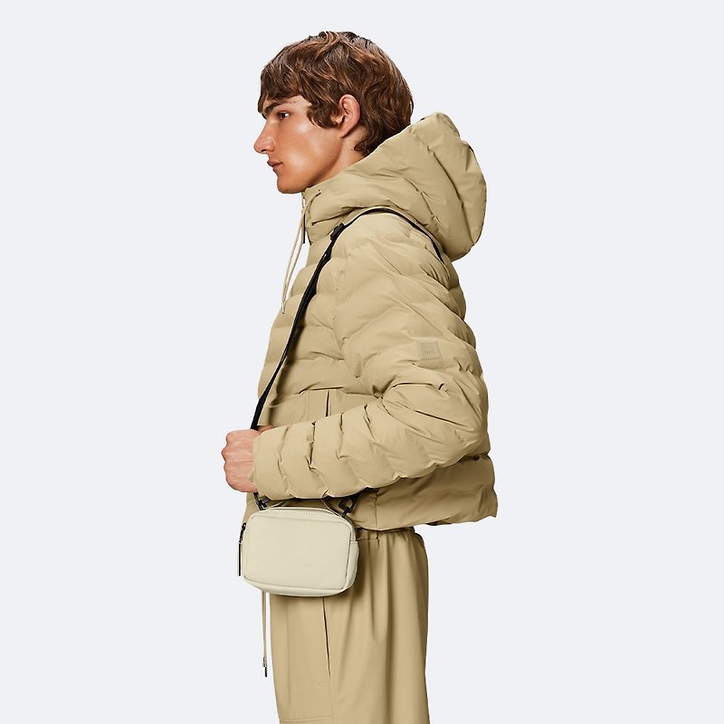 [Denmark RAINS] Box Bag Micro W3 Waterproof Fashion Crossbody Bag - Messenger Bags & Sling Bags - Polyester Multicolor