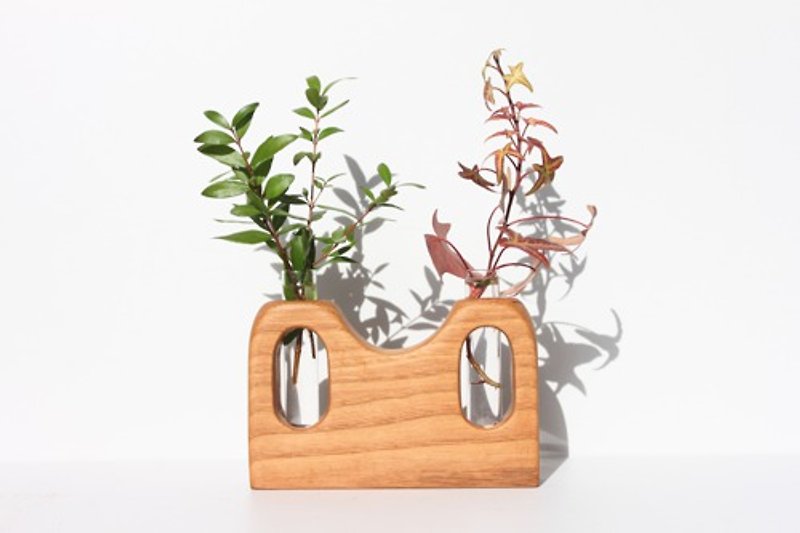 木の花瓶 - 植栽/盆栽 - 木頭 