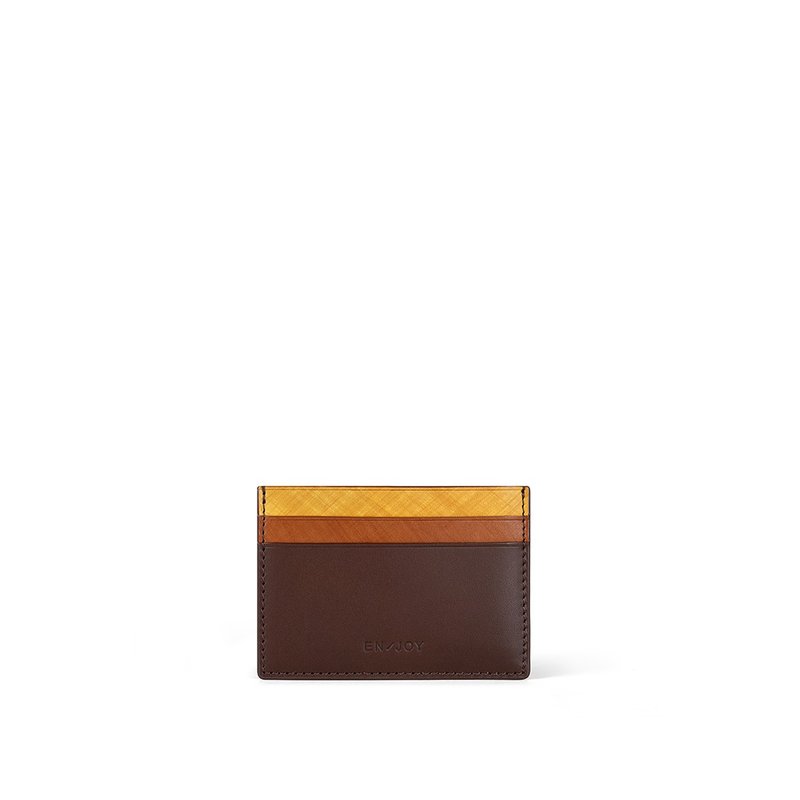 Liya Veg-Leather Business Card Holder - ที่เก็บนามบัตร - หนังแท้ หลากหลายสี