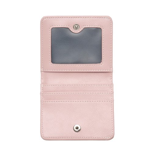 Daisy Photo Slot Half Wallet Bill Card Wallet babypink
