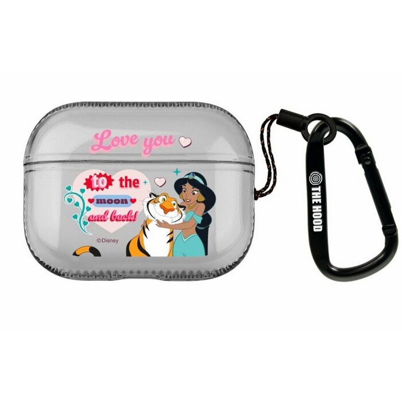 Disney Princess Jasmine Apple Airpods Pro 3/4 / Pro Case Golden Case - ที่เก็บหูฟัง - พลาสติก 