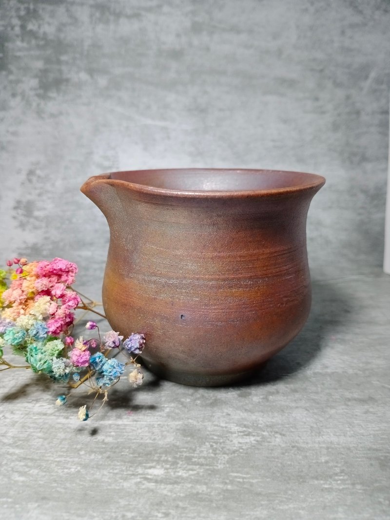 【快速出貨】手工柴燒公道杯 手工柴燒茶海 - 茶壺/茶杯/茶具 - 陶 