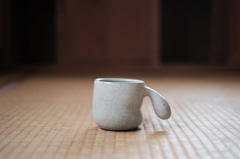 Mug|Cloud shaped mug - Mugs - Pottery White