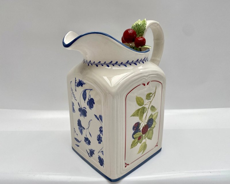 Villeroy & Boch 鄉村風情水壺/壺 大號 復古陶瓷 手繪 - 茶壺/茶杯/茶具 - 瓷 多色