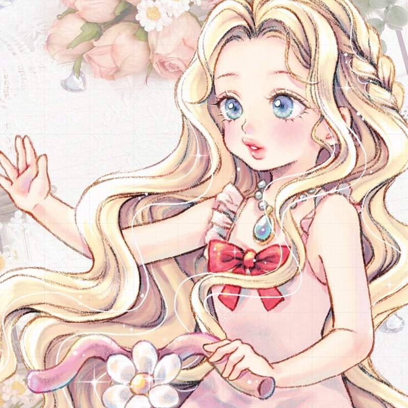 Rere sticker (4color) - 貼紙 - 紙 
