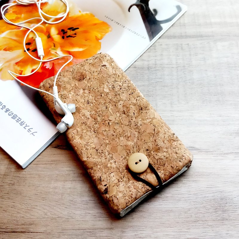 iPhone sleeve, Samsung Galaxy Note 8 case, cell phone pouch, iPod sleeve (P-271) - Phone Cases - Cotton & Hemp Brown