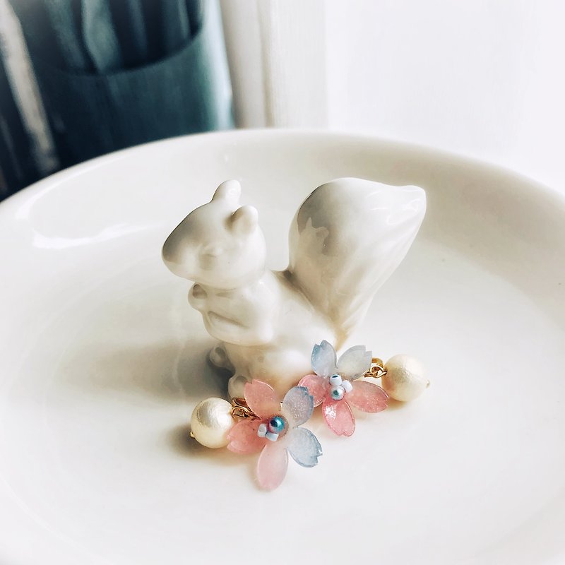 Summer Rose Patel Sakura Earrings - Earrings & Clip-ons - Other Materials 