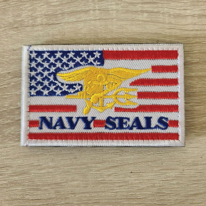戰術徽章(NavySEALS款) - 寵物衣服 - 繡線 多色