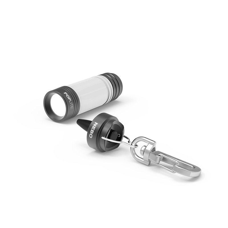 【NEBO】POPLite隨身便利LED燈-黑 - 露營用品 - 鋁合金 黑色