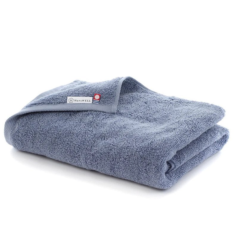 Japan Imabari Hartwell-moko365 bath towel (60*120)-blue - Blankets & Throws - Cotton & Hemp Pink