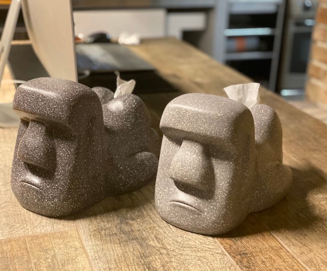 モアイティッシュケース-おしりスタイル - ショップ mercidesign