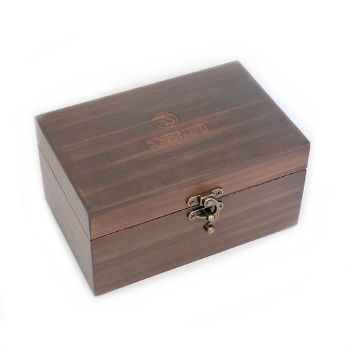 5SENSO 原木手工精油木盒 | 胡桃實木 | 天然松木 | 手工製作