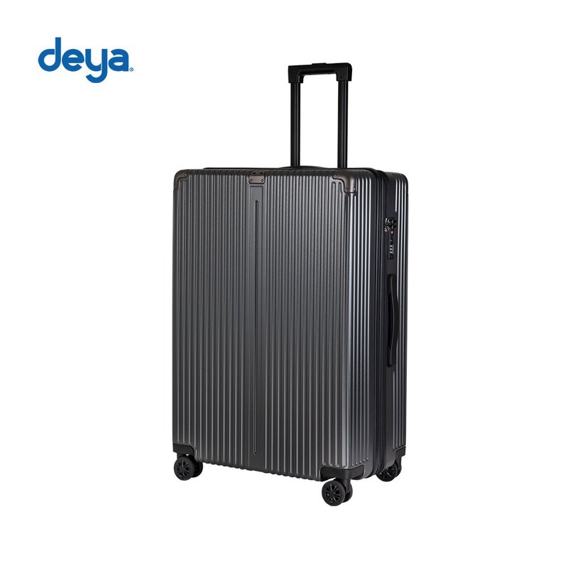 deya Velo Slim 輕奢時尚流線旅行箱28吋-鉑岩灰 - 行李箱/旅行袋 - 塑膠 灰色