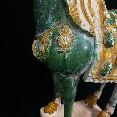 唐三彩　置物（高さ20CM X 長さ20CM X 幅6CM） 518sdyvEzOL._AC_SY200_QL15_.jpg