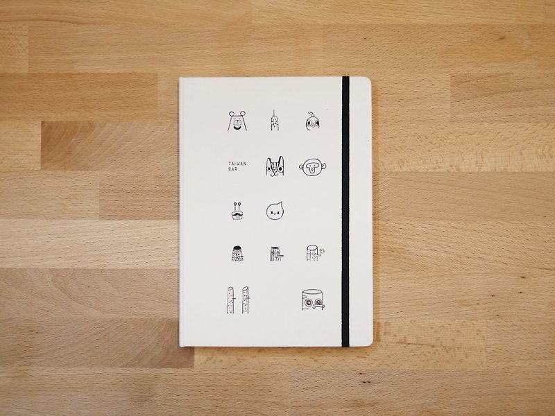 Taiwan Bar Handbook - Notebooks & Journals - Paper White