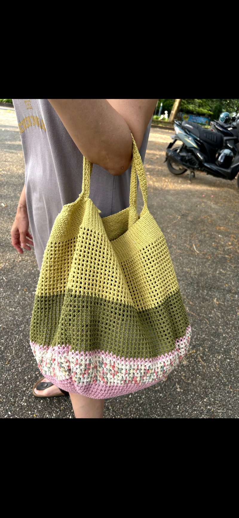 Wizard of Oz Flower Hobo Bag - กระเป๋าแมสเซนเจอร์ - ผ้าฝ้าย/ผ้าลินิน 