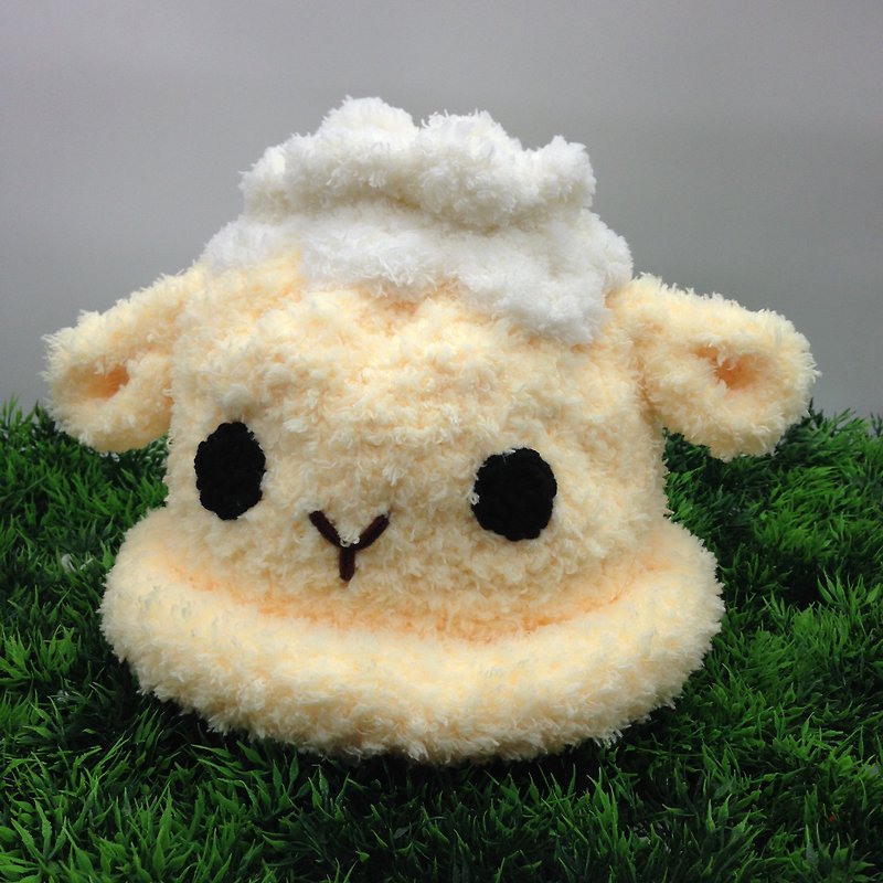 Baby cap lamb styling wool cap Halloween dress up Christmas gifts Makes the month ceremony - อื่นๆ - เส้นใยสังเคราะห์ 
