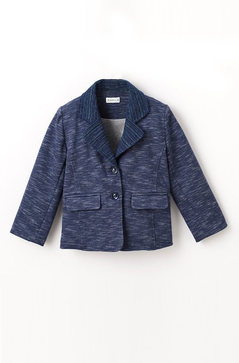 Young gentleman leisure suit - Men's Coats & Jackets - Cotton & Hemp Blue