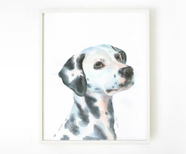 Pet Portrait Painting Custom , Dog Portrait Hand Painted Painting, Pet Portrait - Shop 324Art - Customized Portraits - Pinkoi