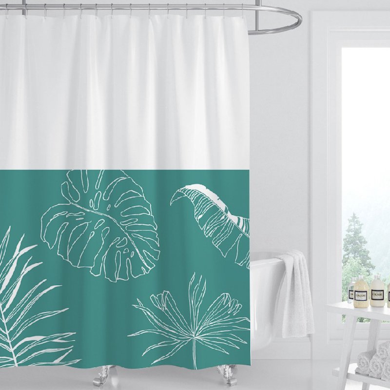 Wenchuang Shower Curtain - Nordic Art Gallery - Bathroom Supplies - Polyester Multicolor