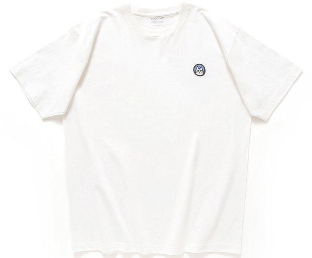 GOOD DAY】猫糸柄Tシャツ - ホワイト (ZT1469) - ショップ ad