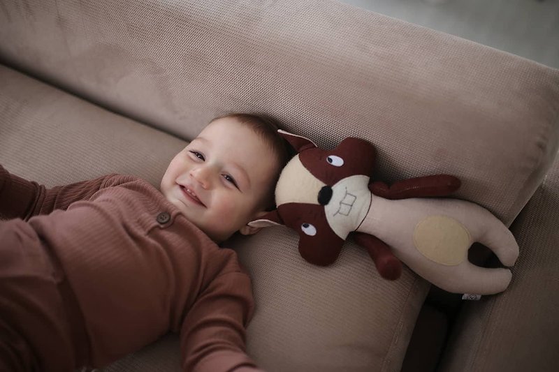 Modern design toy, Modern stuffed toy, Modern baby toys, Animal toys for baby - Kids' Toys - Eco-Friendly Materials Brown
