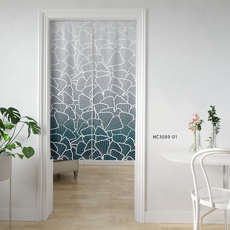 Brand Original Printing Door Curtain Ginkgo Gradually - Doorway Curtains & Door Signs - Polyester 