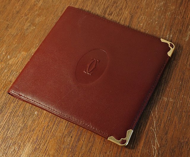 Cartier Vintage Wallet Rank A authenticその他