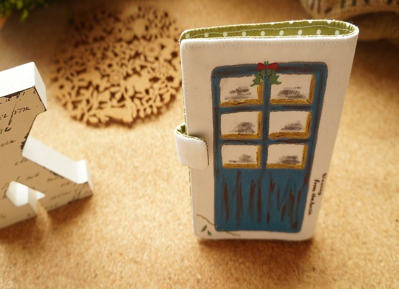 クリスマスカード - 北極クリスマスカードから手を引いたカード/クリスマス - カード・はがき - コットン・麻 ホワイト