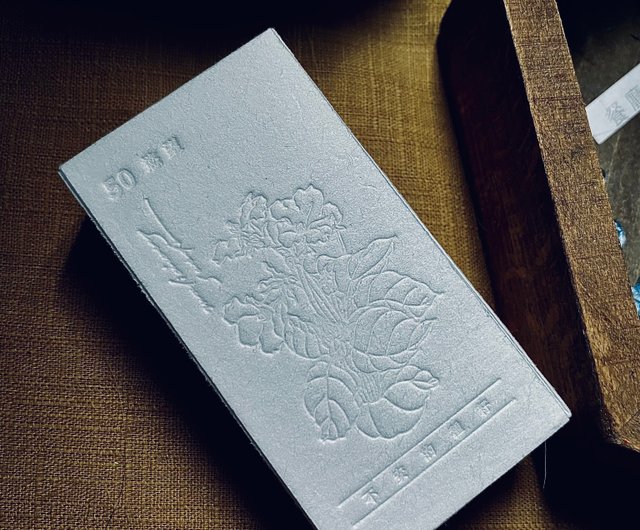 活版印刷手作り和角釘カートンデザイン小物 - ショップ 百物語