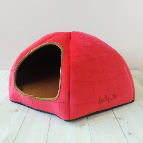 Lucky Me 寵物設計 冰屋2號- 溫暖火爐 11種顏色 貓窩 貓奴入門款
