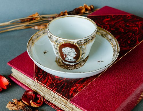 Home + Art 愛戀古物 瑪麗亞 泰瑞莎 (Maria Theresa) 紀念杯 - 西洋古董