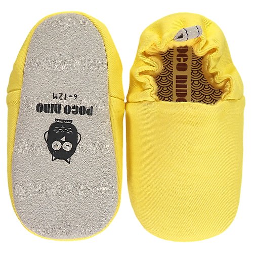 Poco Nido Poco Nido (英國) 嬰兒 BB鞋 學行/學步鞋仔 - 淨色 秋黃色