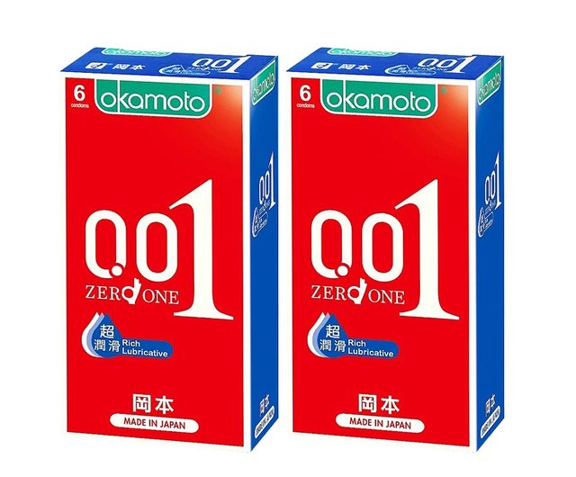 オカモト | 0.01RL スーパー潤滑生理用コンドーム 4個入/6個入