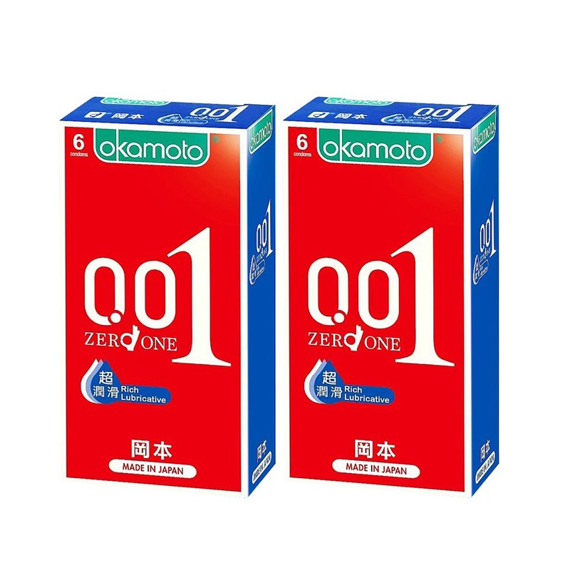 Okamoto | 0.01RL super lubricated sanitary condoms 4 pieces/6 pieces - สินค้าผู้ใหญ่ - วัสดุอื่นๆ 