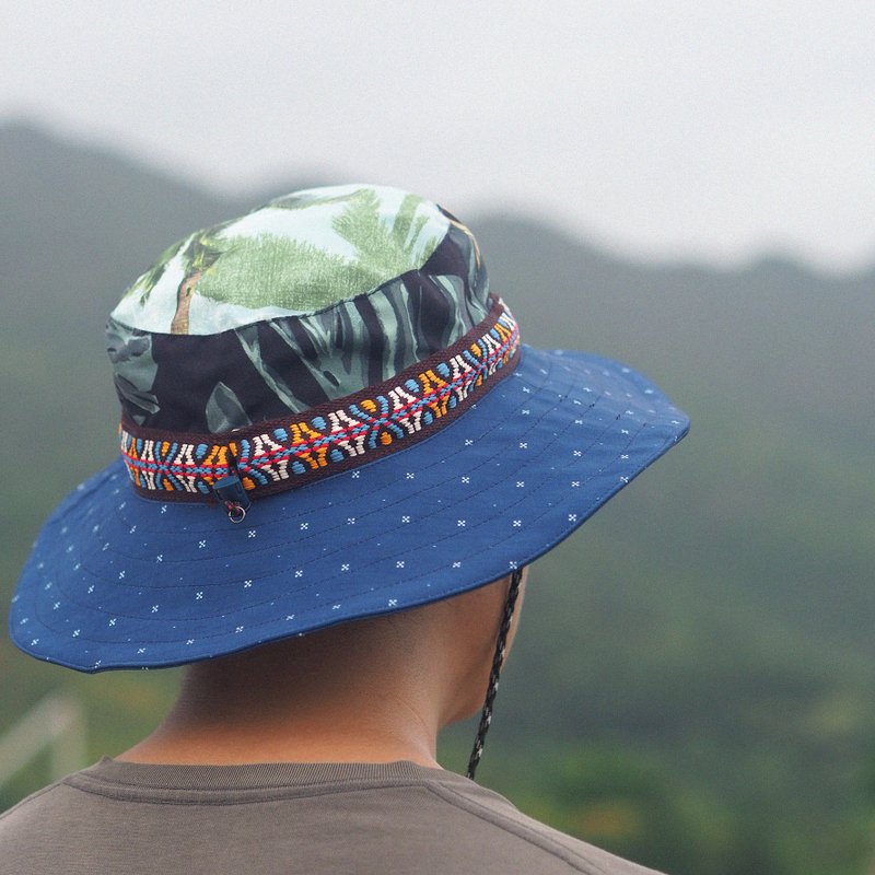 登山帽 Scrap Bucket Hat | 香港手造 - 帽子 - 聚酯纖維 