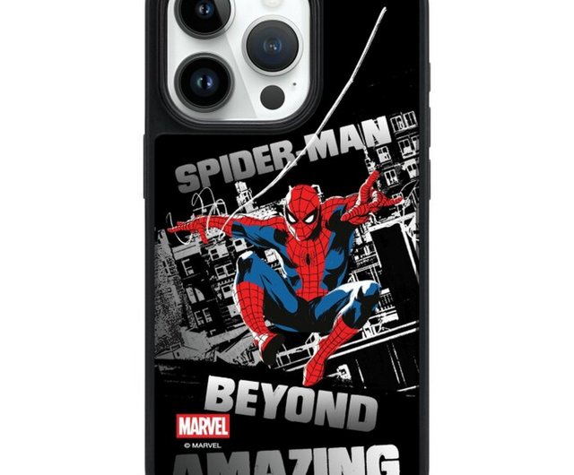 マーベル スパイダーマン iPhone 15 Galaxy S24 ミラー保護ケース 5630