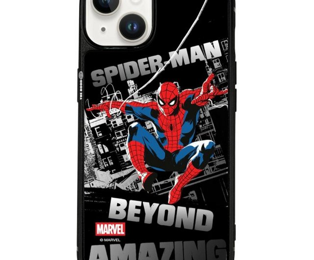 マーベル スパイダーマン iPhone 16 Galaxy S24 ミラー保護ケース 5630