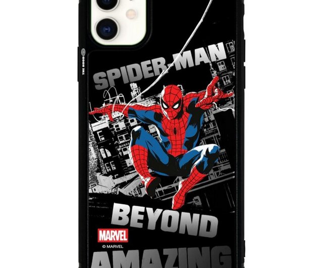 マーベル スパイダーマン iPhone 15 Galaxy S24 ミラー保護ケース 5630