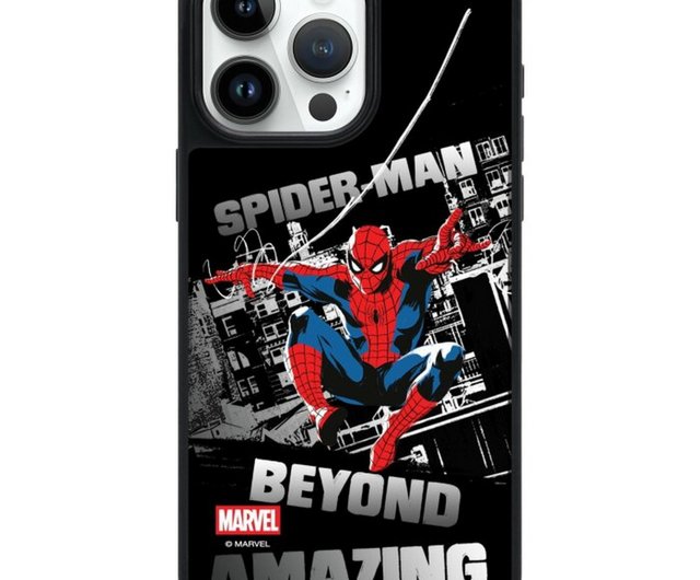 マーベル スパイダーマン iPhone 15 Galaxy S24 ミラー保護ケース 5630