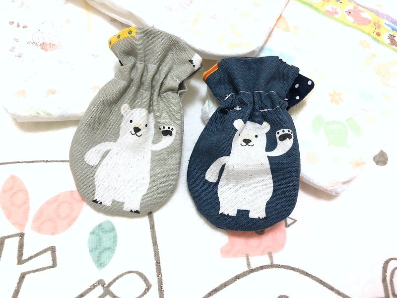 Polar bear. Waved / earphone storage bag. Seal. Small storage bag. Pouch bag. Dragon Boat Festival sachet bag. - Headphones & Earbuds Storage - Cotton & Hemp Multicolor