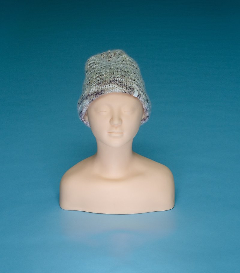 基本♦モネオーバー -  MT02ブラウン手編みの帽子 - 帽子 - コットン・麻 多色