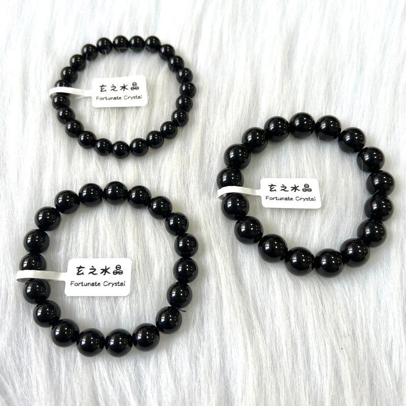 Obsidian Bracelet | Crystal | Crystal Bracelet | Crystal Bracelet | Crystal Bracelet - สร้อยข้อมือ - คริสตัล สีดำ