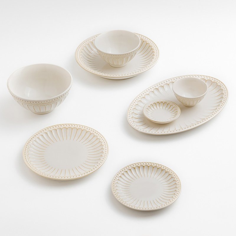 【新品】WAGA 宮廷浮雕 陶瓷碗│單品-共3款 - 碗 - 瓷 多色
