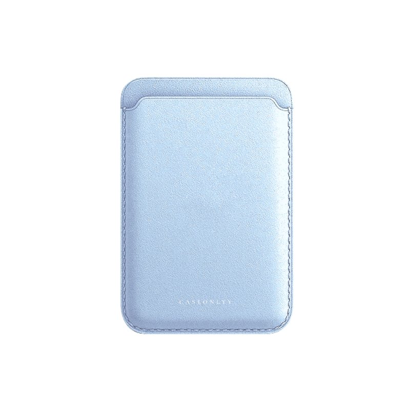 MagSafe super magnetic leather card holder in pastel colors for spring and summer - Phone Accessories - Faux Leather Multicolor